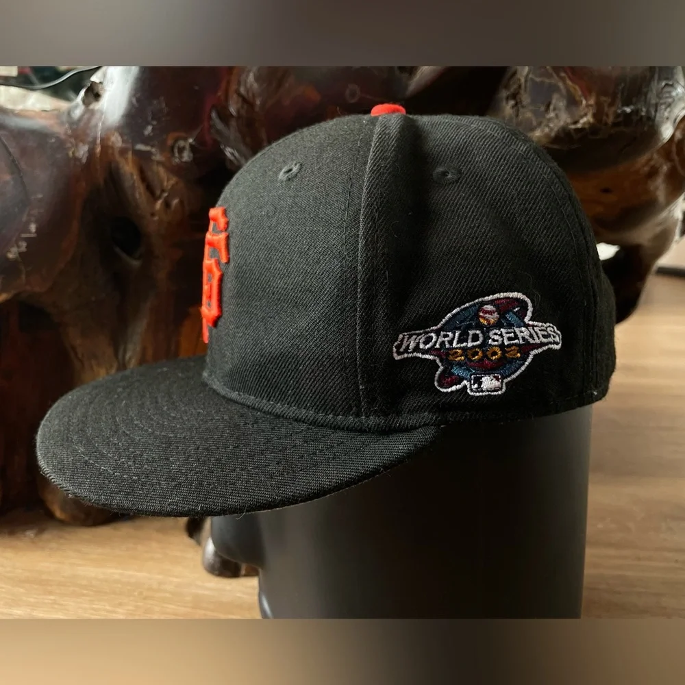 San Francisco Giants MLB Essential Black 9FIFTY Cap 2002 World Serious - Picture 11 of 16